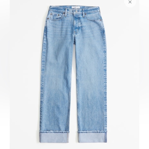 abercrombie low rise baggy jean - Picture 3 of 6